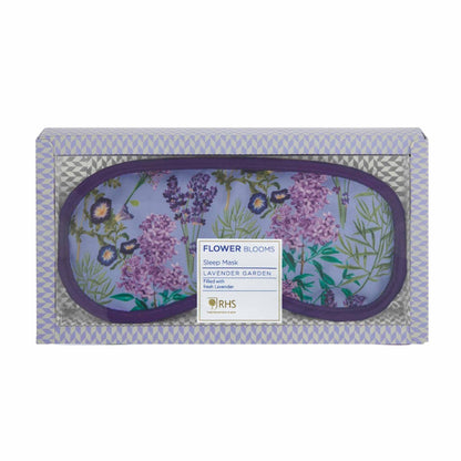 RHS Lavender Garden Lavender Filled Sleep Eye Mask 76 ml - Bath Indulgence