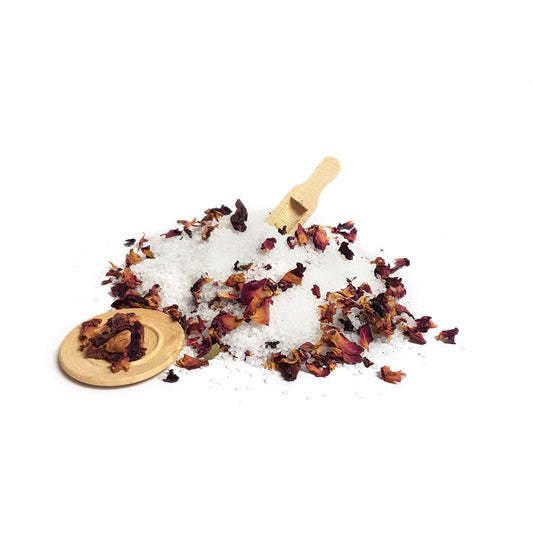 Rose & Ylang Handmade Bath Salts - Bath Indulgence