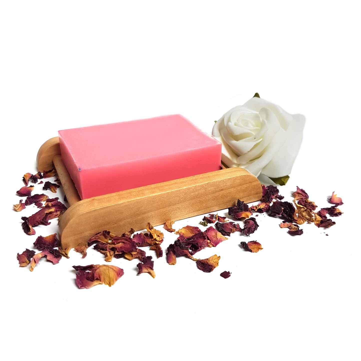 Rose Geranium Essential Oil Handmade Soap Bar