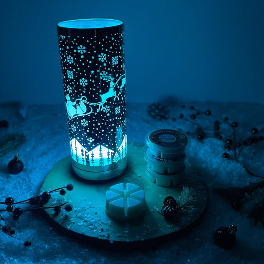 Santa Sleigh LED Burner Bundle - Bath Indulgence