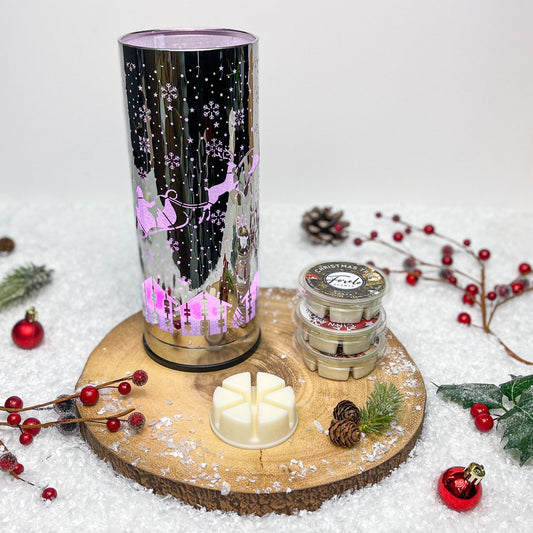 Snowflake LED Burner Bundle - Bath Indulgence