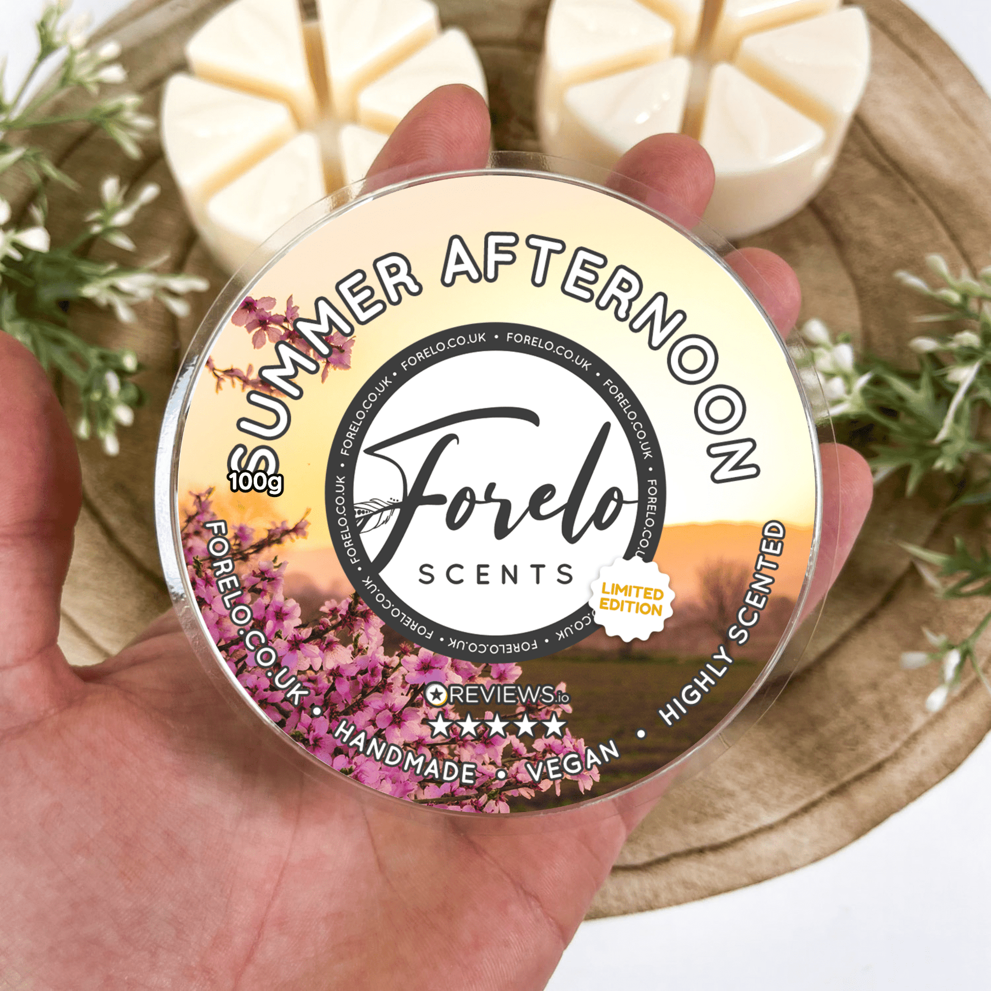 Summer Afternoon Soy Wax Melt - Bath Indulgence