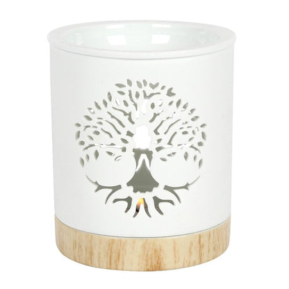 Tree of Life Burner & Wax Melt Bundle - Bath Indulgence